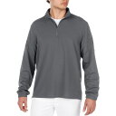 ~Ym Y jO X|[c Mizuno Men's Hitting Jacket 1/4 Zip Pullover Quiet Shade