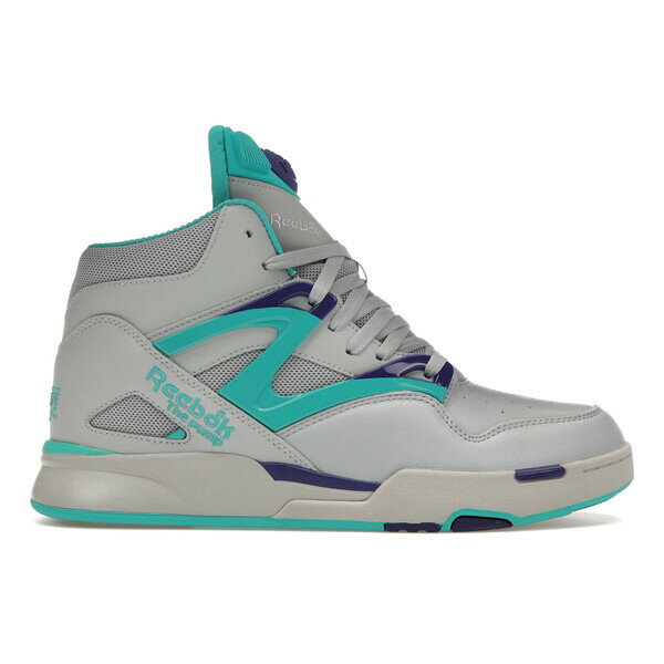 Reebok リーボック メンズ スニーカー 【Reebok Pump Omni Zone II】 サイズ US_12(30.0cm) Bold Purple Classic Teal Cold Grey