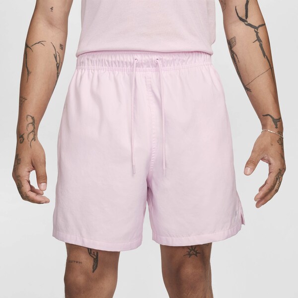 ナイキ メンズ カジュアルパンツ ボトムス Nike Club Flow Shorts Pink Foam/White