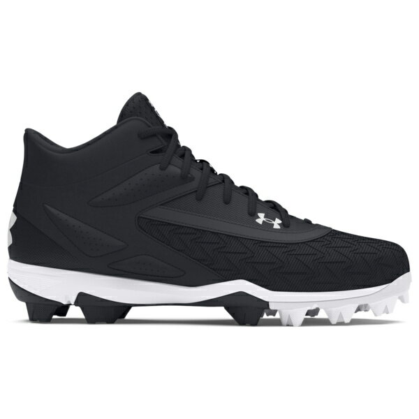 アンダーアーマー メンズ 陸上 スポーツ Under Armour Leadoff Mid 3.0 Black/White/Black