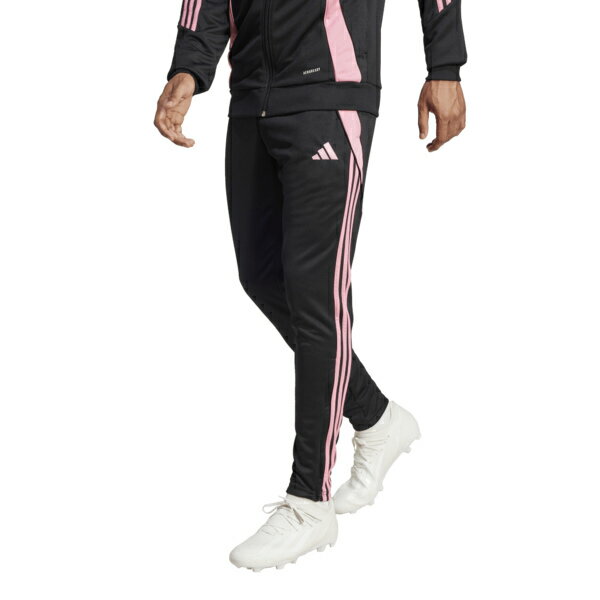 アディダス メンズ カジュアルパンツ ボトムス adidas Tiro 24 Track Pants Black/Easy Pink