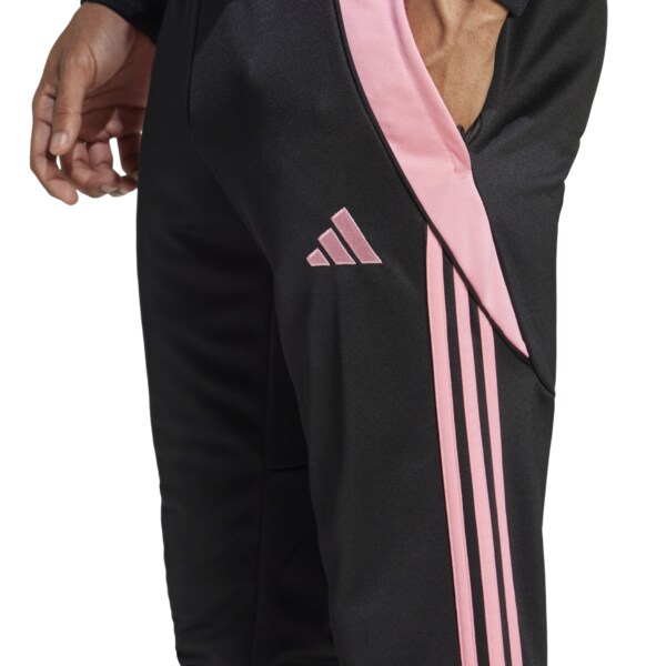 アディダス メンズ カジュアルパンツ ボトムス adidas Tiro 24 Track Pants Black/Easy Pink