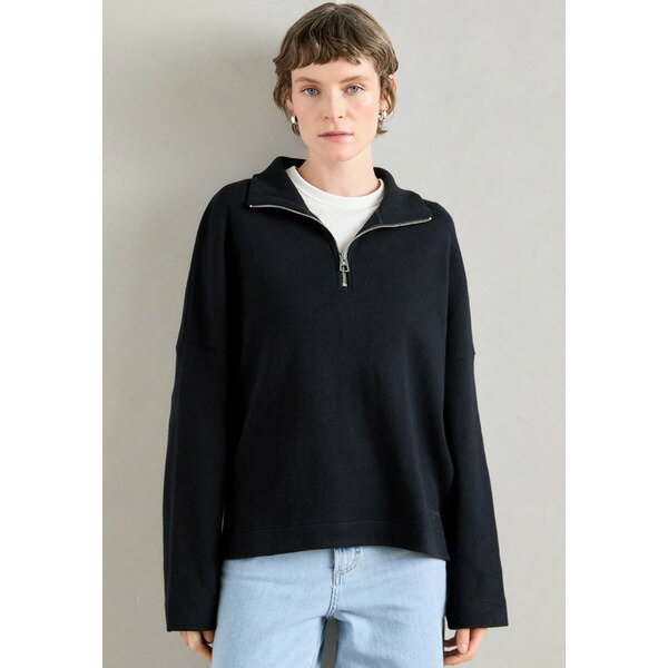 �ޥ륳�ݡ��� ��ǥ����� �ѡ��������������åȥ���� �������� HIGH NECK - Sweatshirt - deep night blue