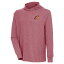 ƥ  ѡåȥ  Cleveland Cavaliers Antigua Saga Long Sleeve Hoodie TShirt Burgundy