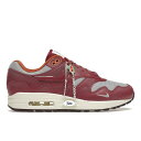 楽天astyNike ナイキ メンズ スニーカー エアマックス 【Nike Air Max 1】 サイズ US_9（27.0cm） Patta Waves Rush Maroon （with Bracelet）