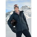 クイックシルバー メンズ バスケットボール スポーツ MISSION SOLID JACKET - Snowboard jacket - TRUE BLACK
