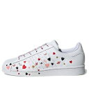 adidas アディダス レディース スニーカー White 【(WMNS) adidas Superstar 'Valentine's Day' FV3289】 サイズ US_9(26.0cm)