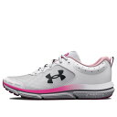 Under Armour アンダーアーマー レディース スニーカー White/Rebel Pink/Black 【(WMNS) Under Armour Charged Assert 10 'White Rebel Pink' 3026179-102】 サイズ US_7.5(24.5cm)(4)