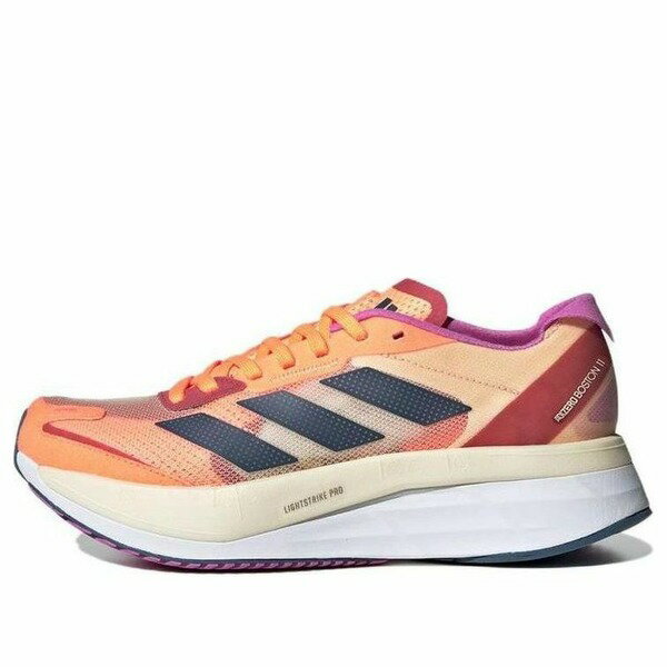 adidas アディダス レディース スニーカー Orange/Blue/Red 【(WMNS) adidas Adizero Boston 11 'Beam Orange' GX6654】 サイズ US_5(22.0cm)(4)
