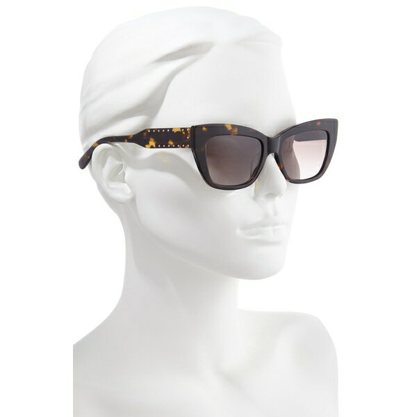 【ですので】 レベッカミンコフ レディース サングラス＆アイウェア アクセサリー Imogen1 53mm Cat Eye Sunglasses Dkhavana/ Brown Gradient：asty ブランド・