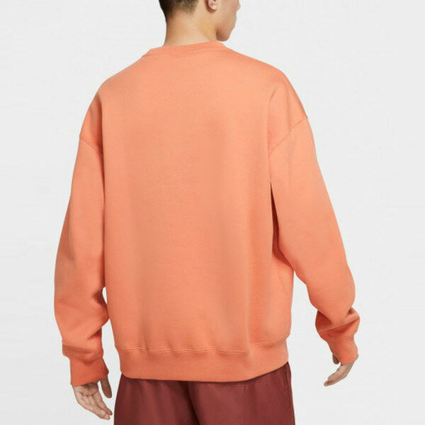 Nike ナイキ メンズ スニーカー 【Men's Nike Embroidered Logo Round Neck Long Sleeves Orange CV0554-863】 サイズ US_M_M