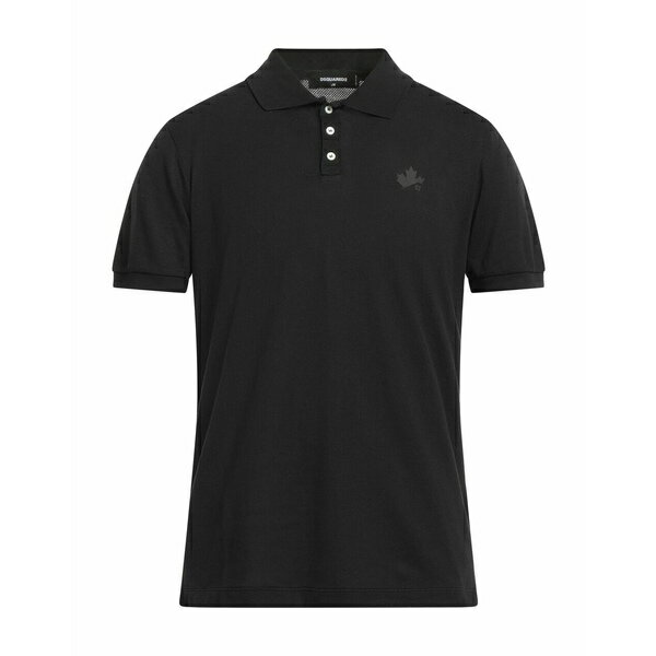 楽天asty【送料無料】 ディースクエアード メンズ ポロシャツ トップス Polo shirts Black