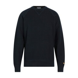 【送料無料】 カーハート メンズ ニット&セーター アウター Sweaters Navy blue