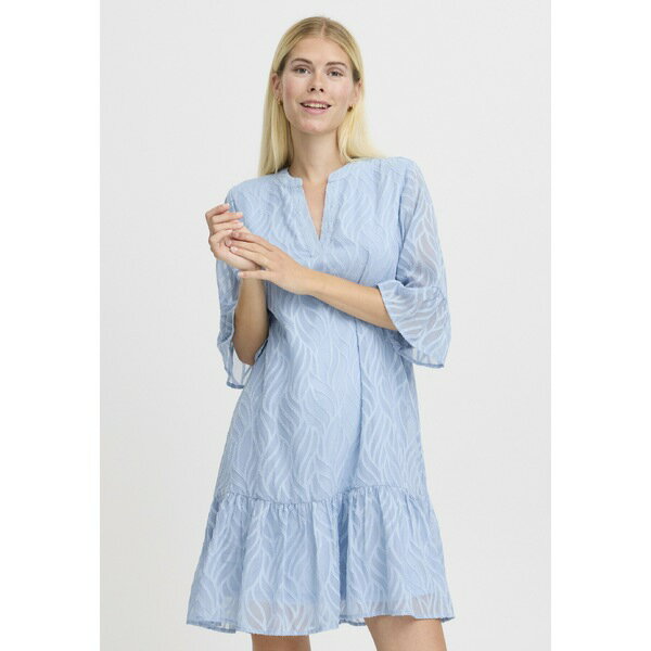 ビーヤング レディース ワンピース トップス FRIKKE VNECK - Day dress - kentucky blue