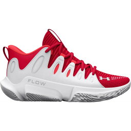 アンダーアーマー レディース バスケットボール スポーツ Under Armour Women's Flow Breakthru 4 Basketball Shoes Red/Halo Gray