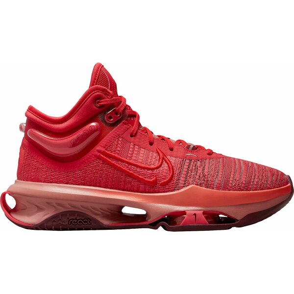 ナイキ メンズ バスケットボール スポーツ Nike G.T. Jump 2 Basketball Shoes Lt Red/Crimson/Noble Red 1