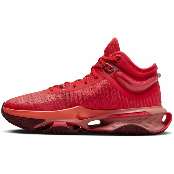 ナイキ メンズ バスケットボール スポーツ Nike G.T. Jump 2 Basketball Shoes Lt Red/Crimson/Noble Red 3