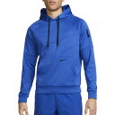 ナイキ メンズ パーカー・スウェットシャツ アウター Nike Men's Therma-FIT Swoosh Pullover Hoodie Game Royal