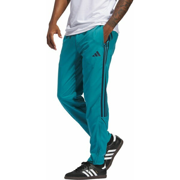 アディダス メンズ カジュアルパンツ ボトムス adidas Men's Tiro 23 League Soccer Woven Pants Artic Fusion/Legend Ink