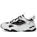 Skechers スケッチャーズ メンズ スニーカー 【Skechers DLites 4.0 'White Black Grey' 894249-WBK】 サイズ US_8.5(26.5cm)(4)