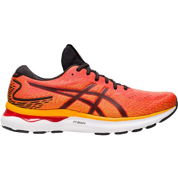 ASICS アシックス メンズ スニーカー 【ASICS Gel Nimbus 24 Cherry Tomato Black】 サイズ US_8(26.0c..