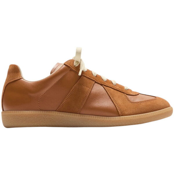 Maison Margiela マルタンマルジェラ メンズ スニーカー 【Maison Margiela Replica Light Brown】 サイズ US...