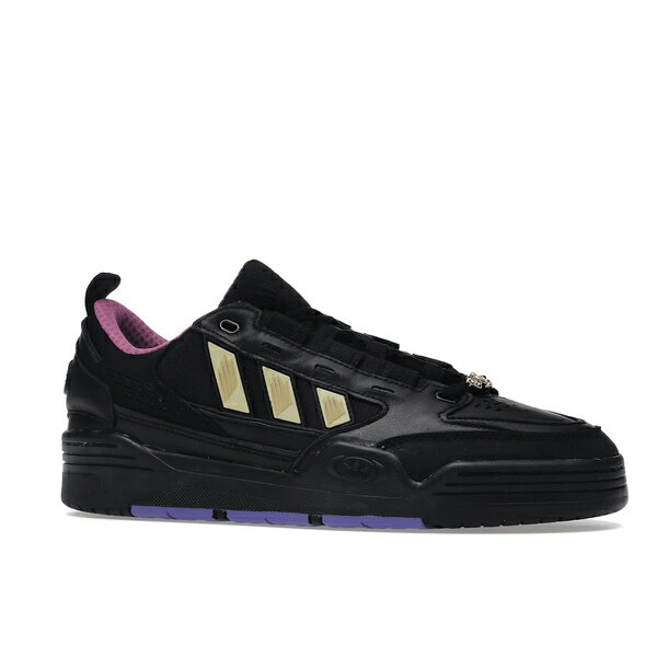 adidas アディダス メンズ スニーカー 【adidas ADI2000 Yu-Gi-Oh! Yugi's World (with Sealed Dark Magician Promo Card)】 サイズ US_M_13 Core Black/Core Black/Purple Rush