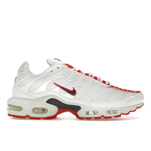 Nike ナイキ メンズ スニーカー 【Nike Air Max Plus White University Red】 サイズ US_10.5(28.5cm) White/Midnight Navy/University Red Nike ナイキ メンズ スニーカー 【Nike Air Max Plus White University Red】 サイズ US_10.5(28.5cm) White/Midnight Navy/University Red
