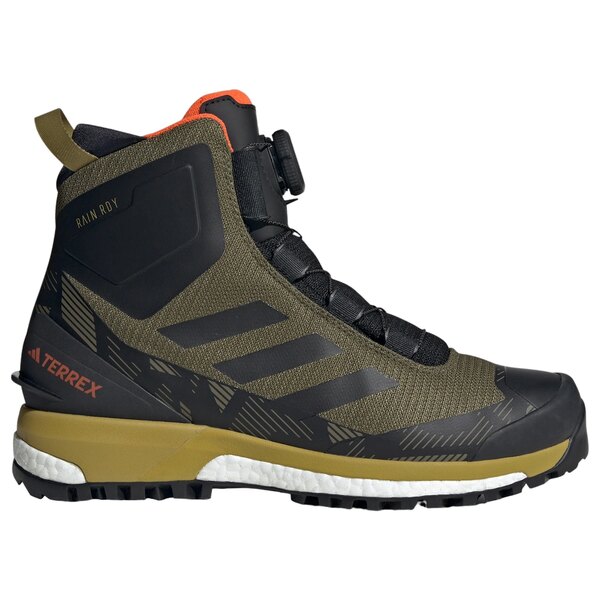 adidas アディダス メンズ スニーカー 【adidas Terrex Conrax Boa Rain.RDY Focus Olive Core Black Pulse Olive】 サイズ US_8(26.0cm) Focus Olive/Core Black/Pulse Olive