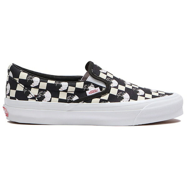 Vans バンズ メンズ スニーカー 【Vans OG Classic Slip-On LX Year of The Rabbit Black】 サイズ US_7.5(25.5cm) Black/White/Red