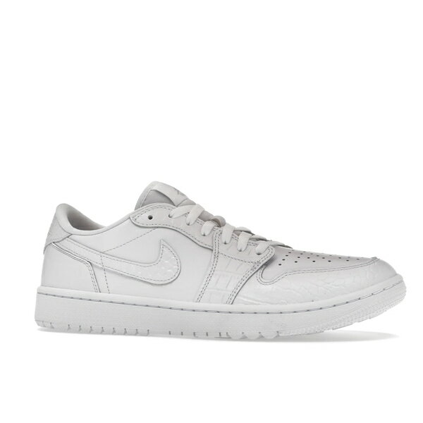 Jordan ジョーダン メンズ スニーカー 【Jordan 1 Retro Low Golf White Croc】 サイズ US_M_13 White/White/Pure Platinum
