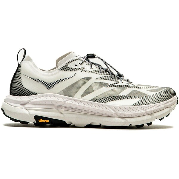 Hoka One One ホカオネオネ メンズ スニーカー 【Hoka One One Mafate Speed 4 Lite White Black】 サイズ US_9(27.0cm) White/Black