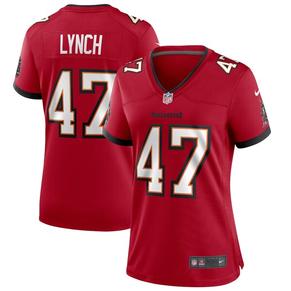 ʥ ǥ ˥ե ȥåץ John Lynch Tampa Bay Buccaneers Nike Women's Game Retired Player Jersey Red