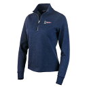 アンティグア レディース ジャケット＆ブルゾン アウター Frisco RoughRiders Antigua Women 039 s Action QuarterZip Pullover Sweatshirt Heather Navy