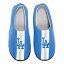 ե   塼 Los Angeles Dodgers FOCO Team Stripe Memory Foam Slide Slippers Royal