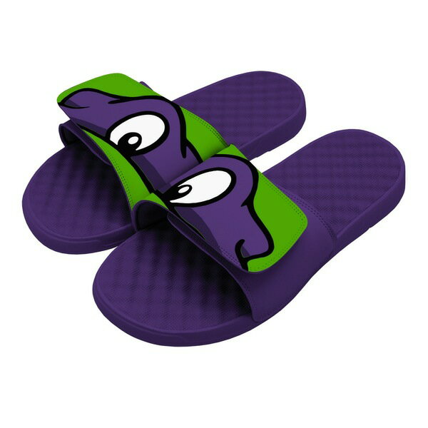 アイスライド メンズ サンダル シューズ Donatello Teenage Mutant Ninja Turtles ISlide Slide Sandals Purple