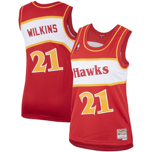 asty㤨֥ߥå&ͥ ǥ ˥ե ȥåץ Dominique Wilkins Atlanta Hawks Mitchell & Ness Women's Hardwood Classics Swingman Jersey RedפβǤʤ23,980ߤˤʤޤ