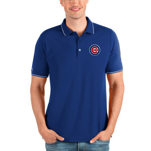 AeBOA Y |Vc gbvX Chicago Cubs Antigua Affluent Polo Royal