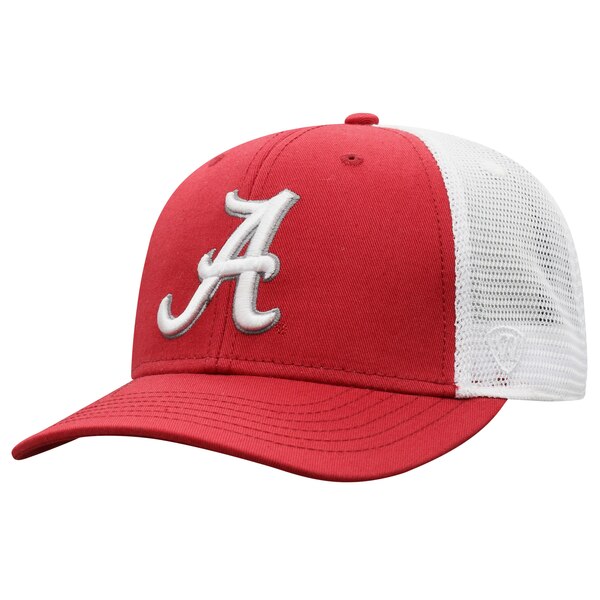 楽天astyトップ・オブ・ザ・ワールド メンズ 帽子 アクセサリー Alabama Crimson Tide Top of the World Trucker Snapback Hat Crimson/White