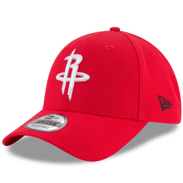 ニューエラ メンズ 帽子 アクセサリー Houston Rockets New Era Official Team Color 9FORTY Adjustable Hat Red