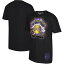 ߥå&ͥ  T ȥåץ Los Angeles Lakers Mitchell &Ness Showtime 17X TShirt Black