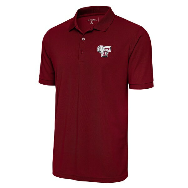 AeBOA Y |Vc gbvX Fordham Rams Antigua Legacy Digital Thermal Desert Dry Pique Polo Maroon