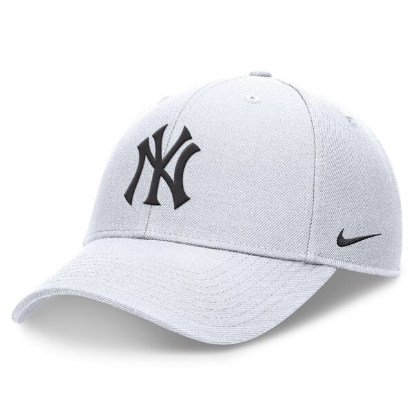 iCL Y Xq ANZT[ New York Yankees Nike Evergreen Club Performance Adjustable Hat White