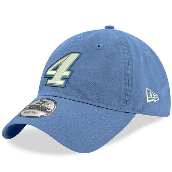 ニューエラ メンズ 帽子 アクセサリー Kevin Harvick New Era Enzyme Washed 9TWENTY Adjustable Hat Powder Blue
