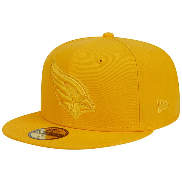 ニューエラ メンズ 帽子 アクセサリー Arizona Cardinals New Era Color Pack 59FIFTY Fitted Hat Gold