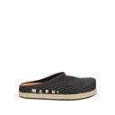 【送料無料】 マルニ メンズ サンダル シューズ Espadrilles Black