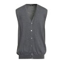 【送料無料】 バルバナポリ メンズ カーディガン アウター Cardigans Grey