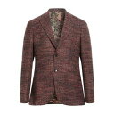 【送料無料】 エトロ メンズ ジャケット&ブルゾン アウター Blazers Red