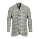 【送料無料】 ルイジ ボレッリ ナポリ メンズ ジャケット&ブルゾン アウター Blazers Green