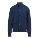 【送料無料】 マロ メンズ カーディガン アウター Cardigans Blue
